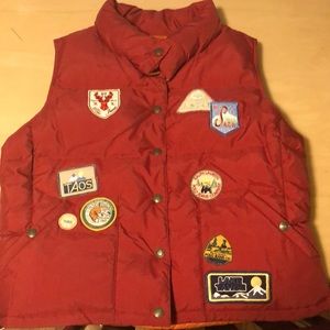 Ralph Lauren patch down ski vest